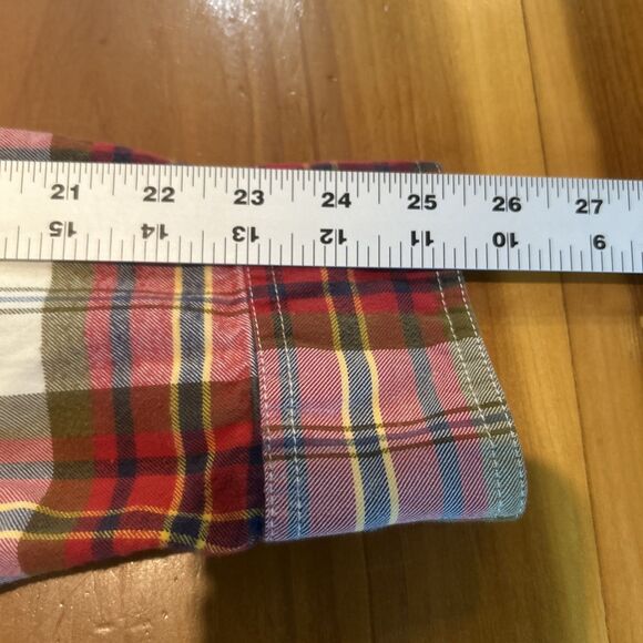Eddie Bauer Sport Shop Flannel Shirt. Men’s Large. Plaid. Button Up. Long Sleeve - Picture 11 of 11